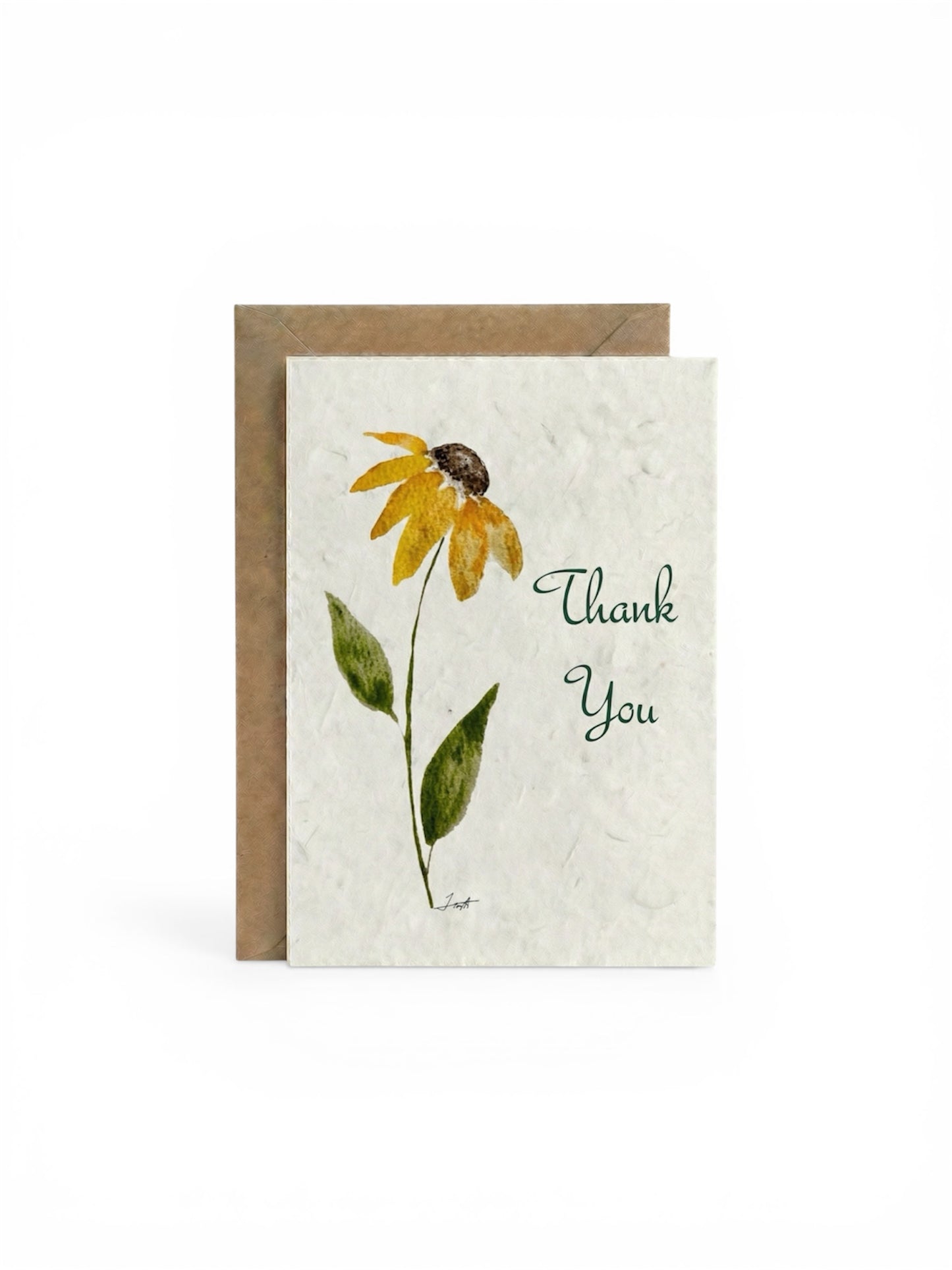 Plantable Seed Card Thank You Black Eyed Susan TY