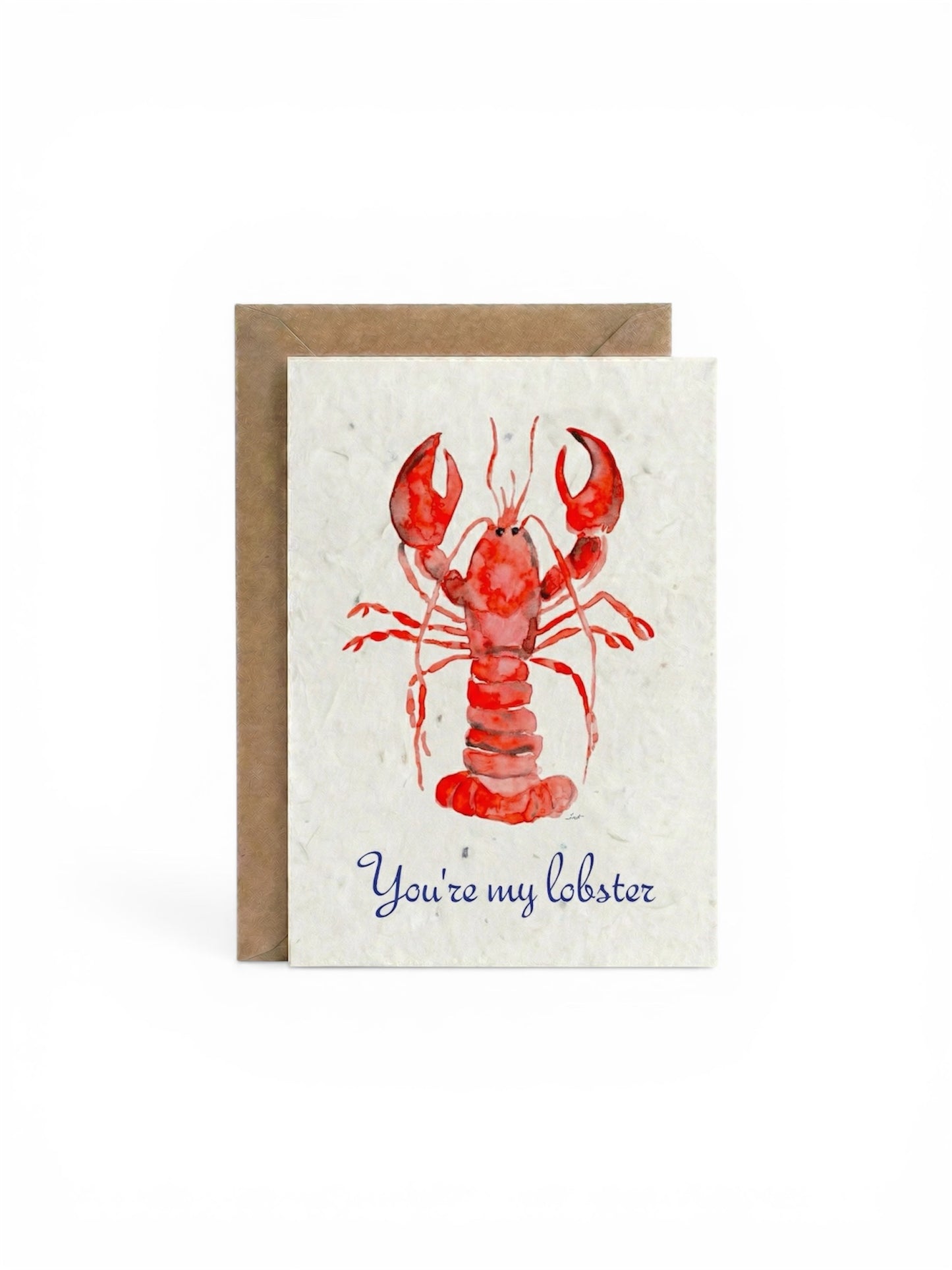 Plantable Seed Card Lobster Love