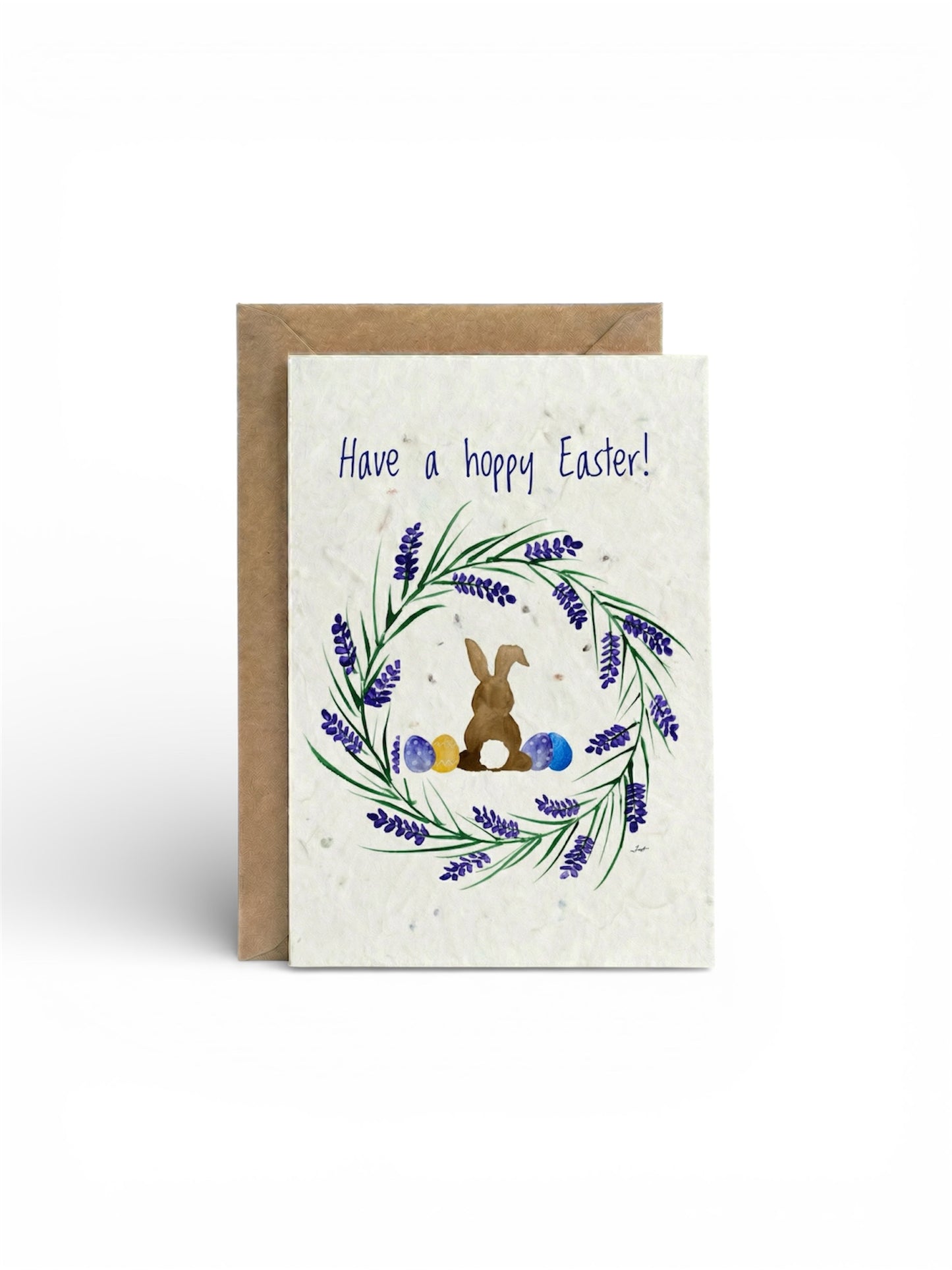 Easter Lavender Wreath Bunny