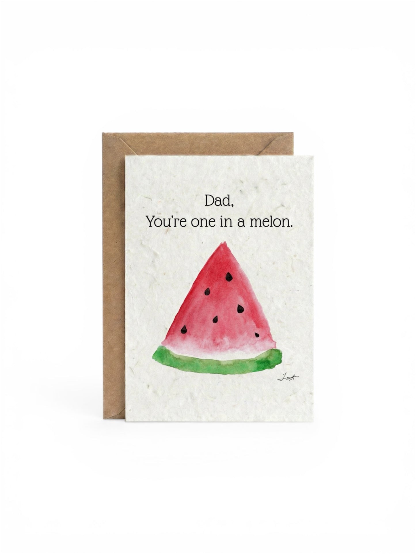 Plantable Seed Card Dad - Melon Father's Day