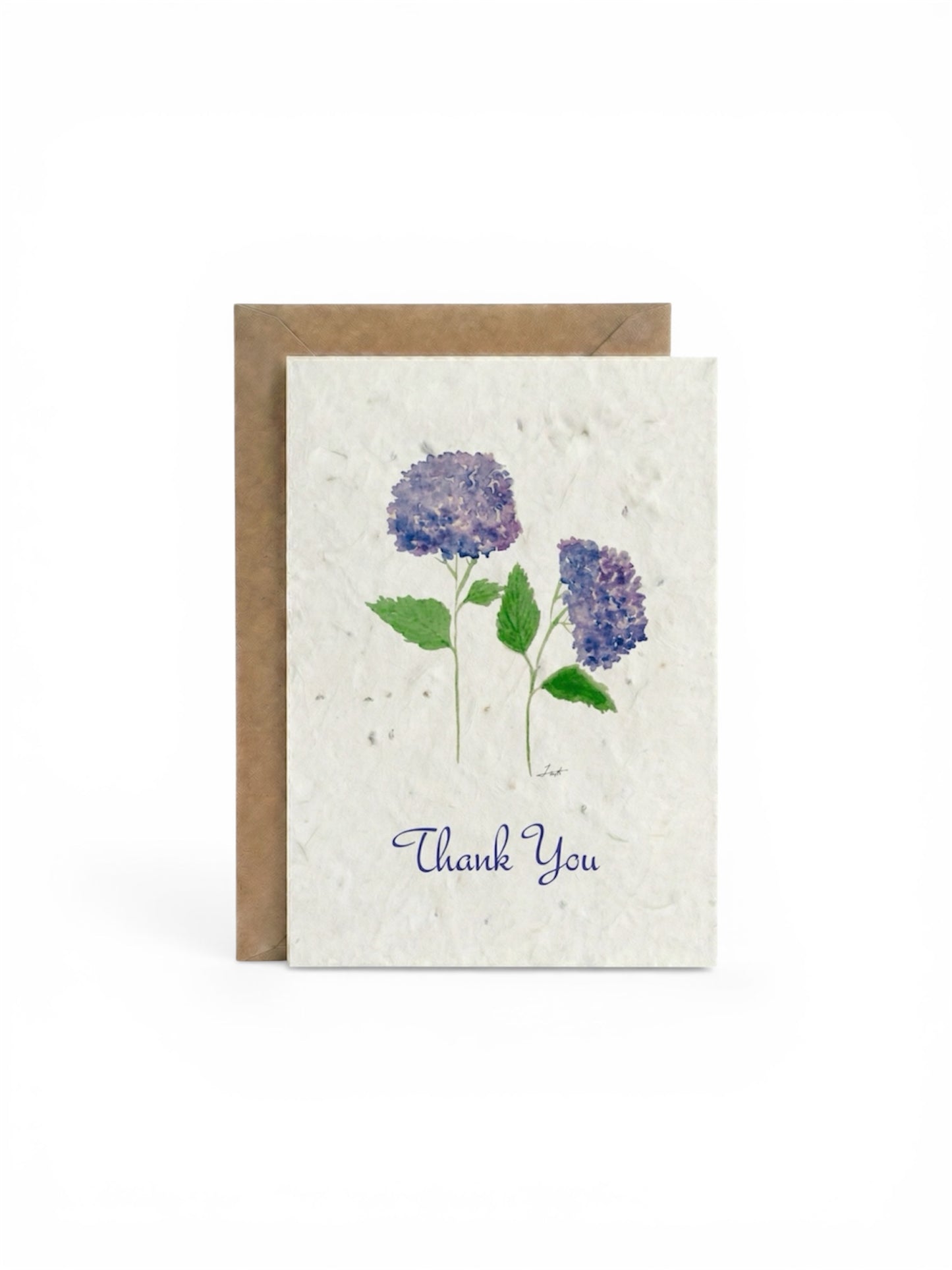 Plantable Seed Card Thank You Hydrangea TY