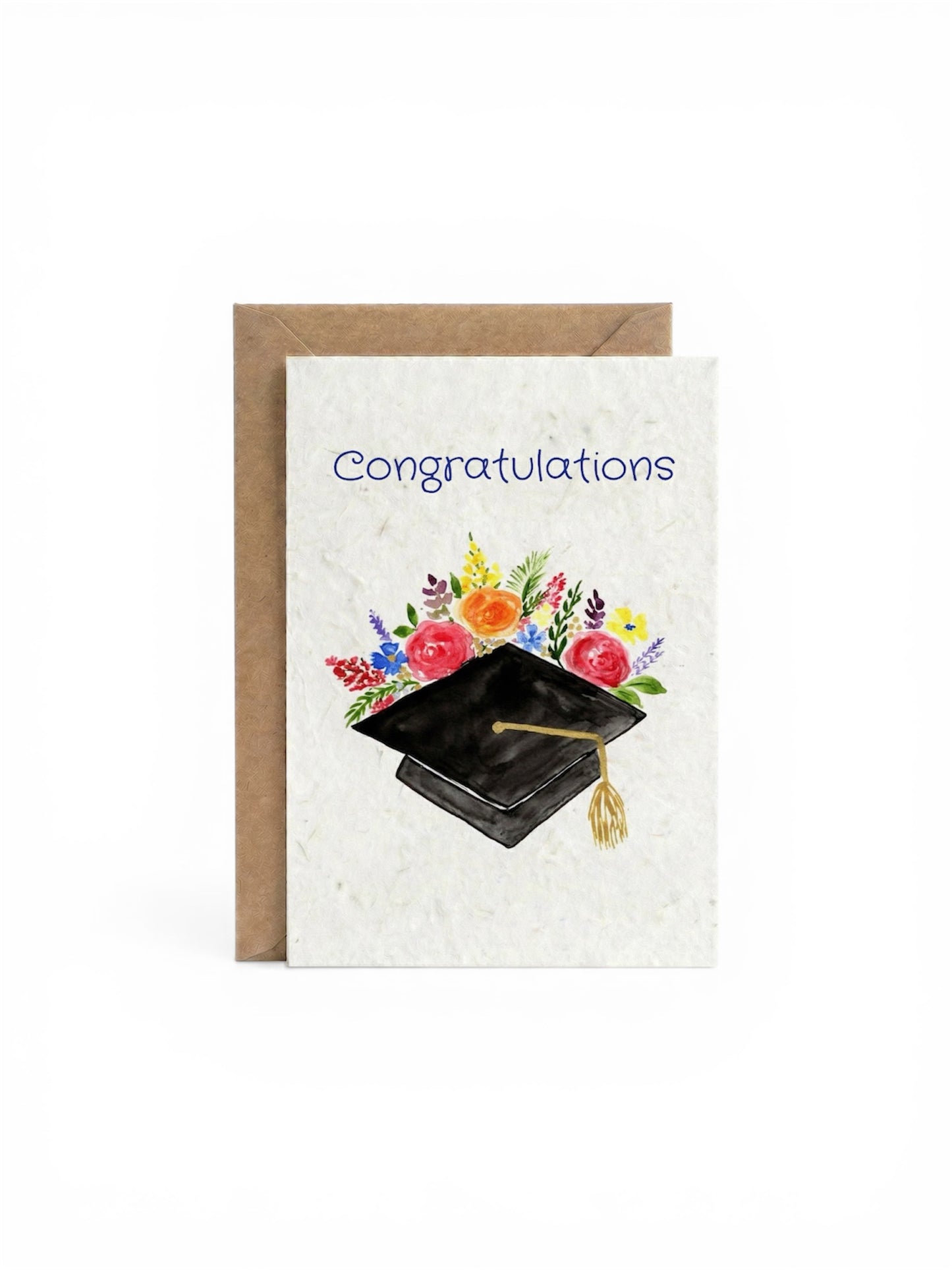 Plantable Seed Card Graduation Hat