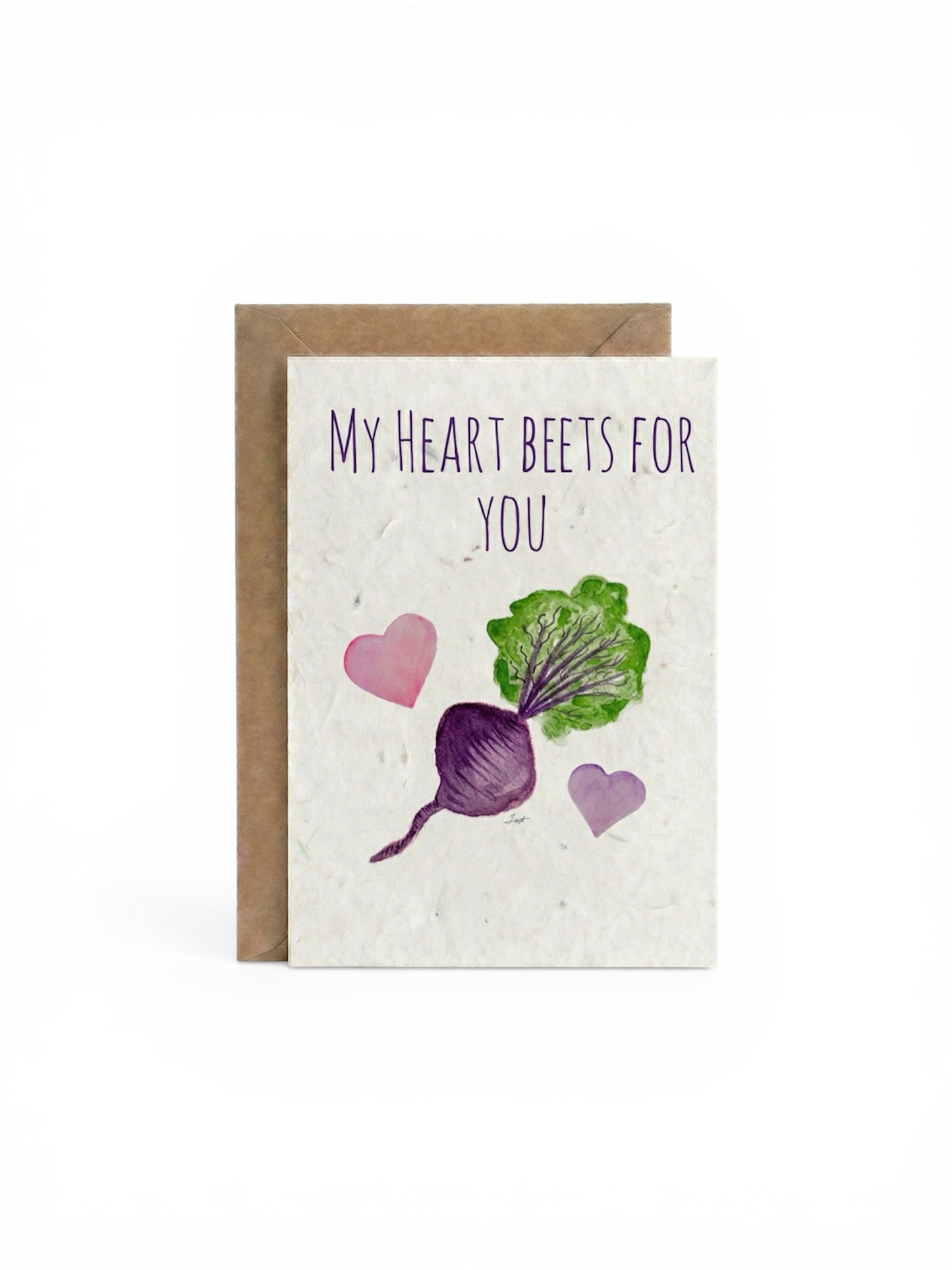 Plantable Seed Card Beets Love