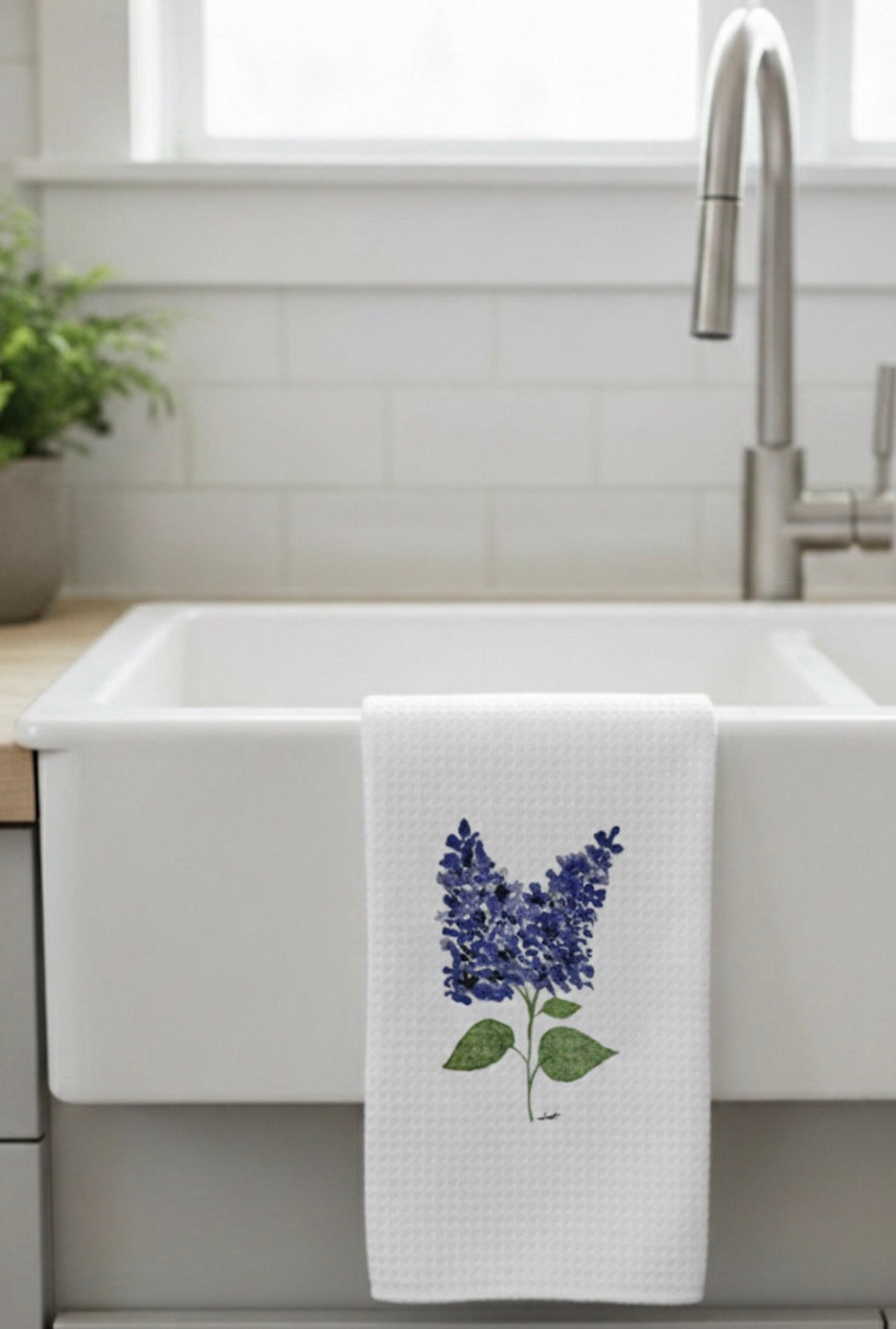 Lilac Kitchen Towel