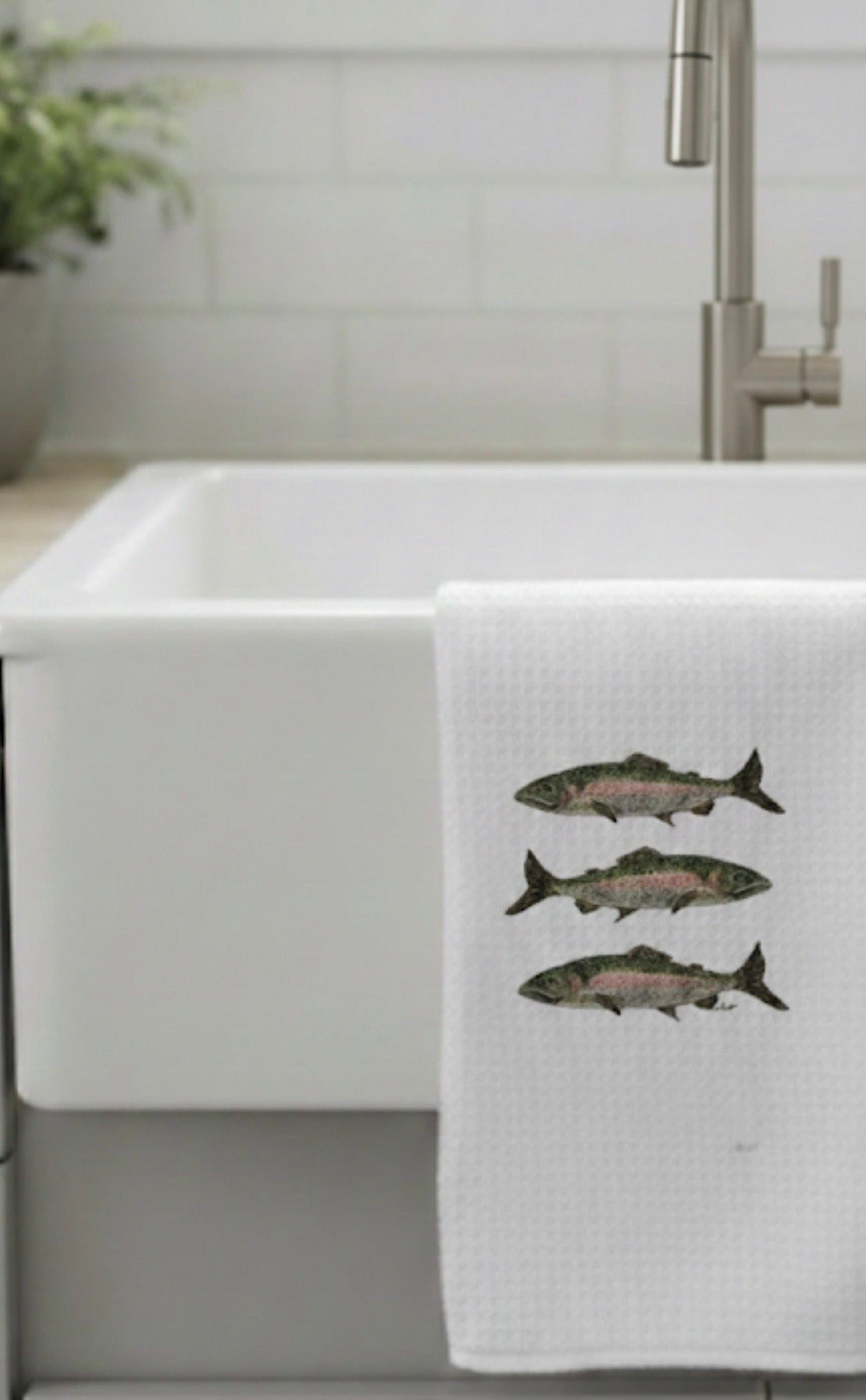 Trout Kitchen Towel