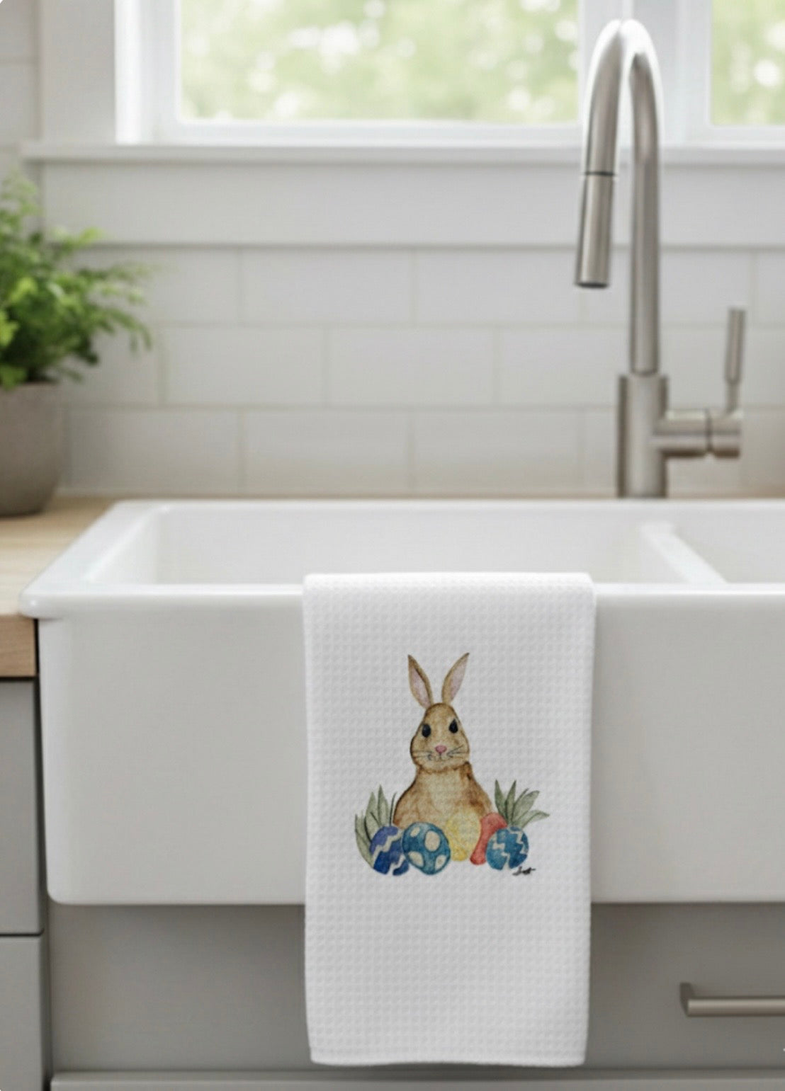 Bunny Kitchen Towel