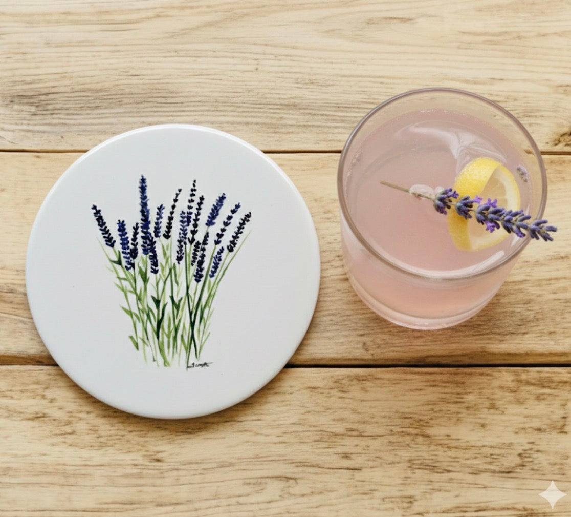 Lavender Coasters
