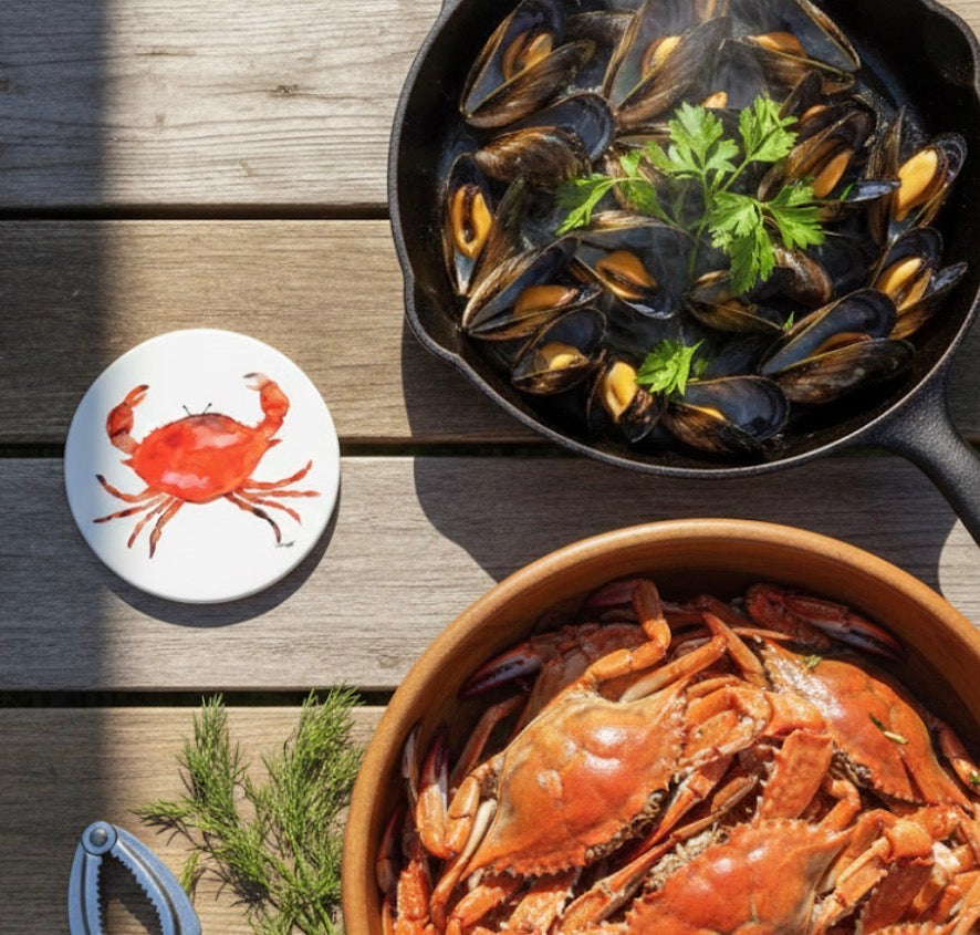 Red Crab Coasters