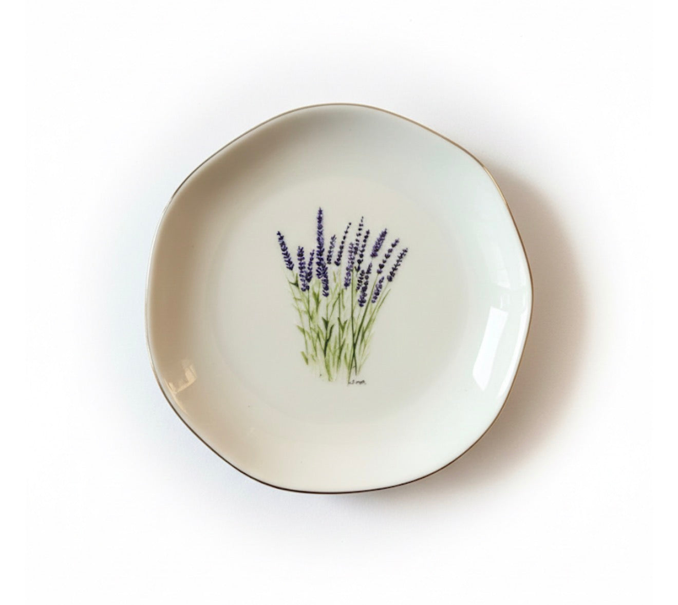 Lavender Jewelry Dish