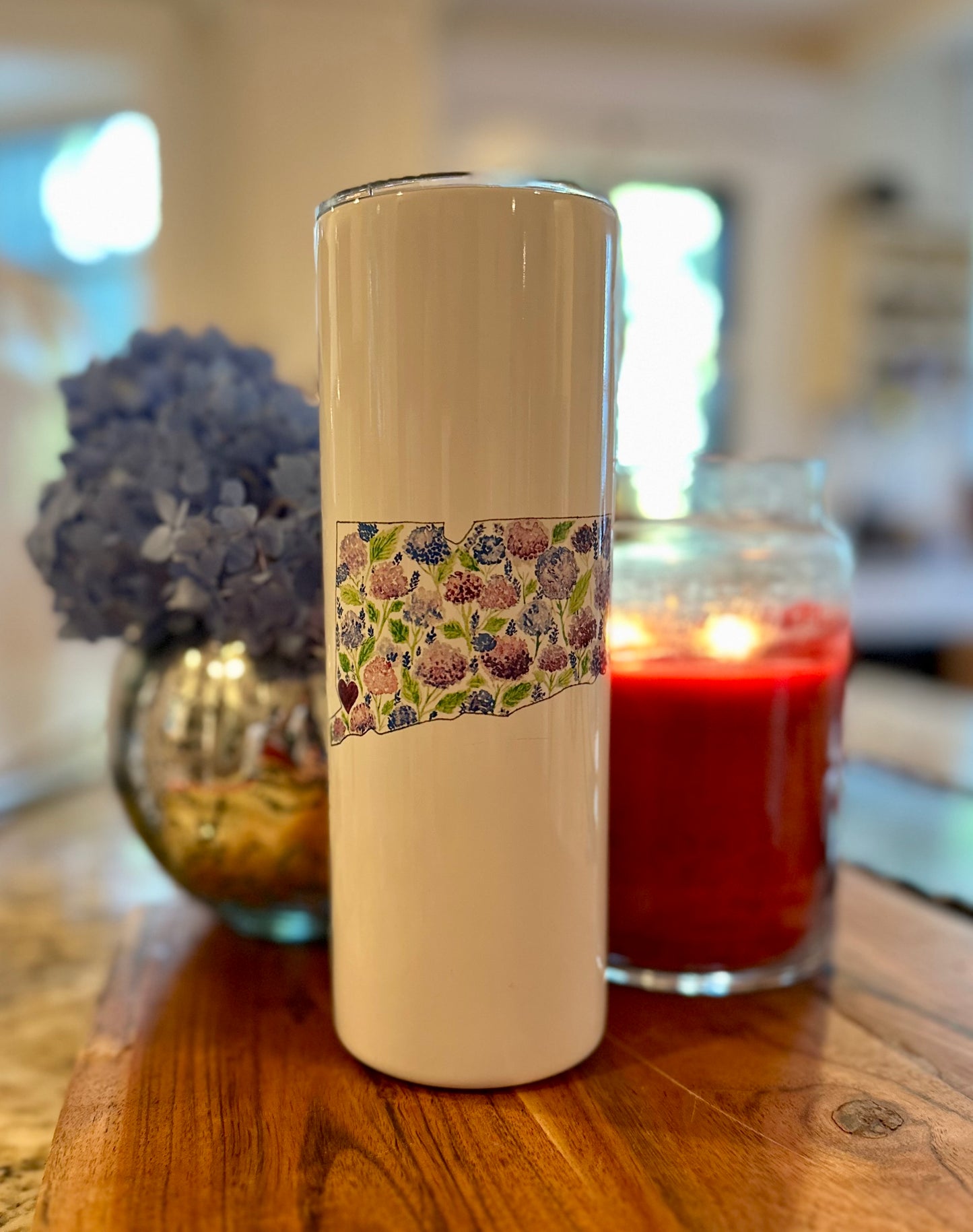 CT Flower Tumbler
