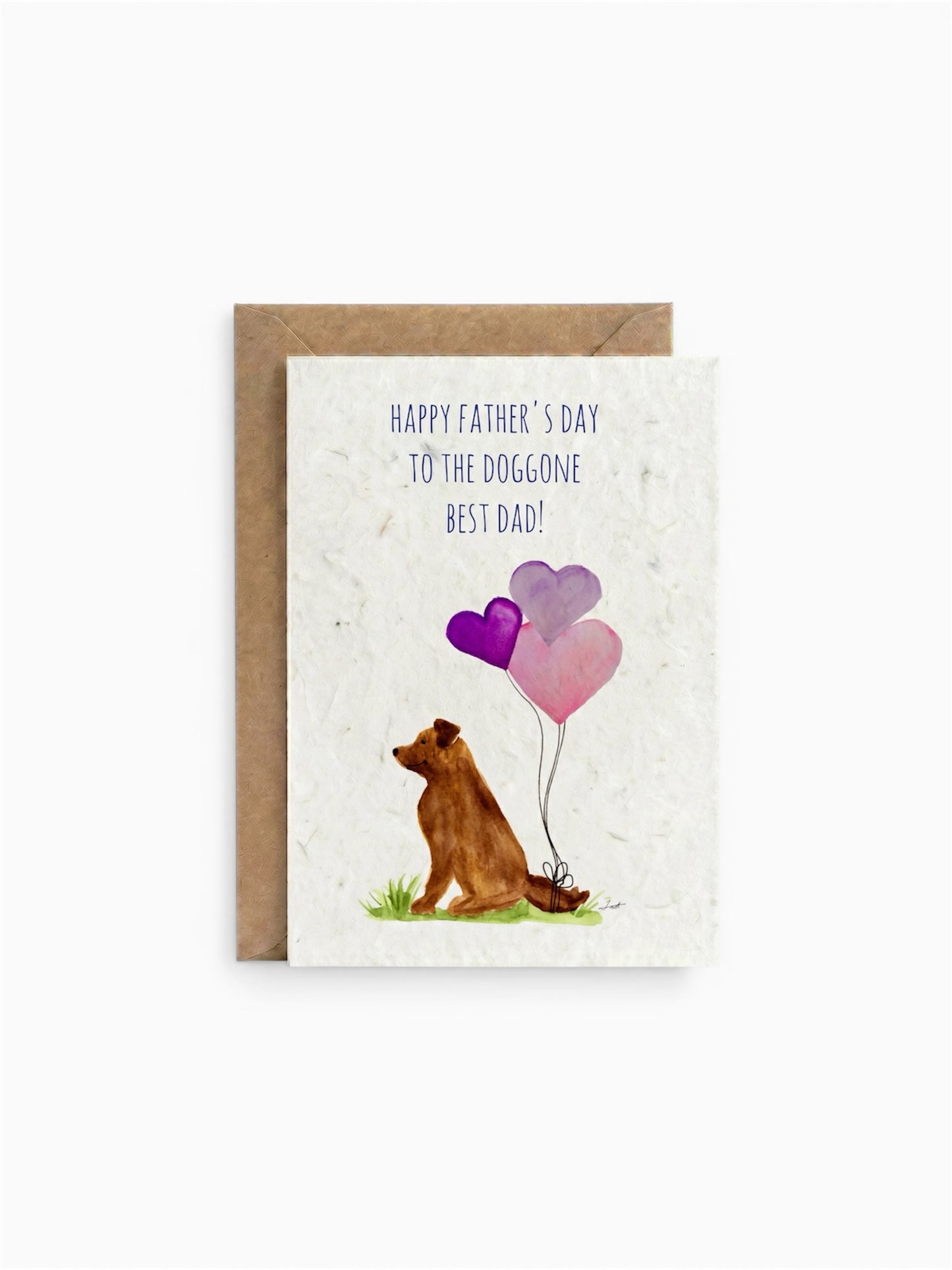 Plantable Seed Card Father's Day - Doggone