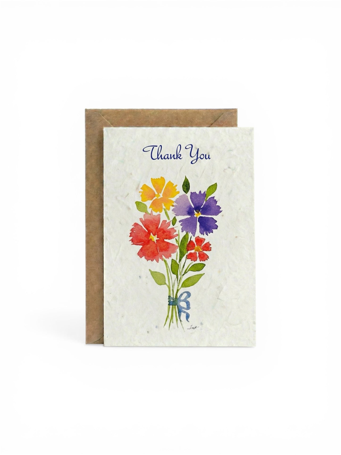 Plantable Seed Card Thank You Bouquet TY