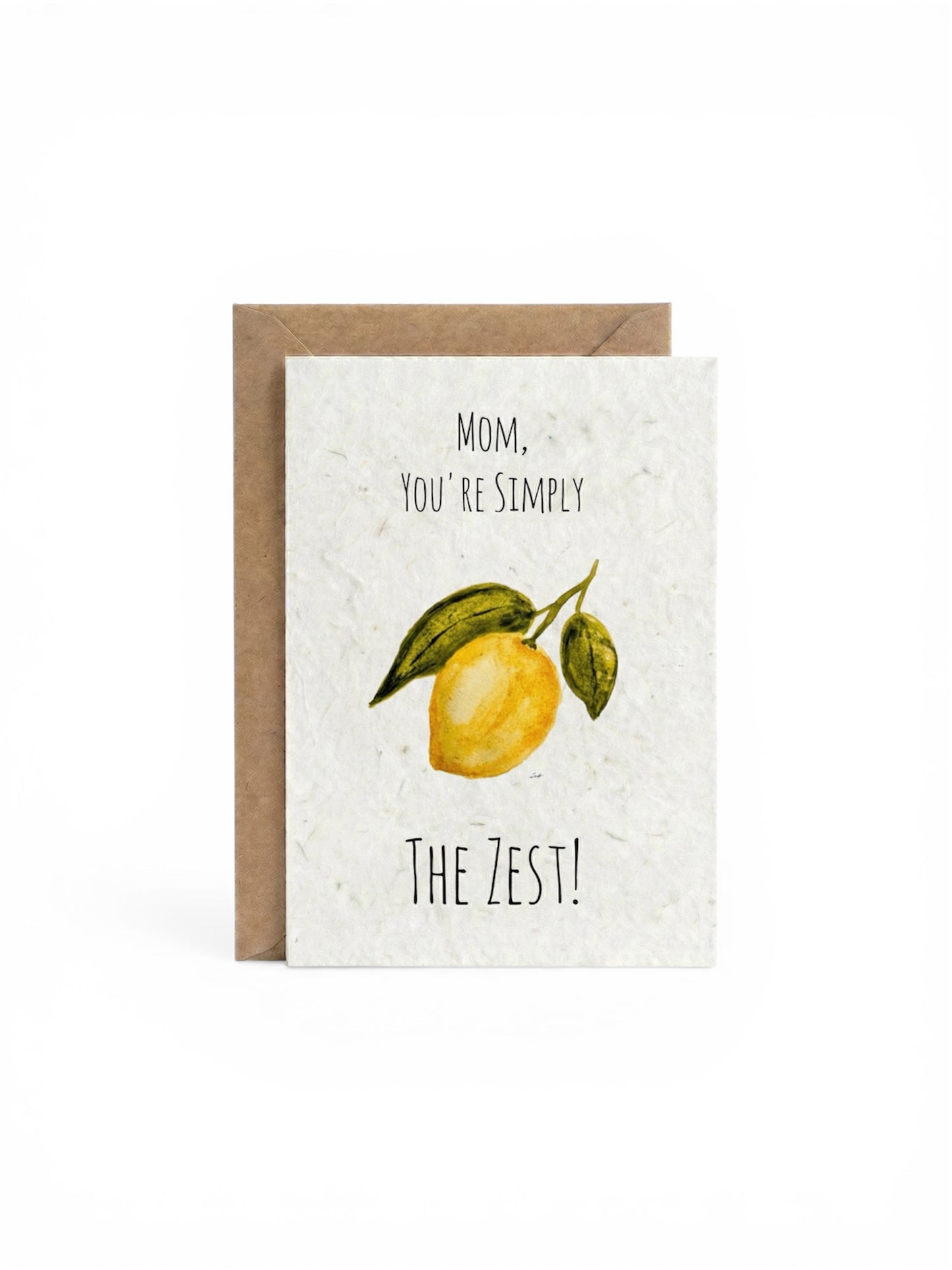 Plantable Seed Card Mom - Zest