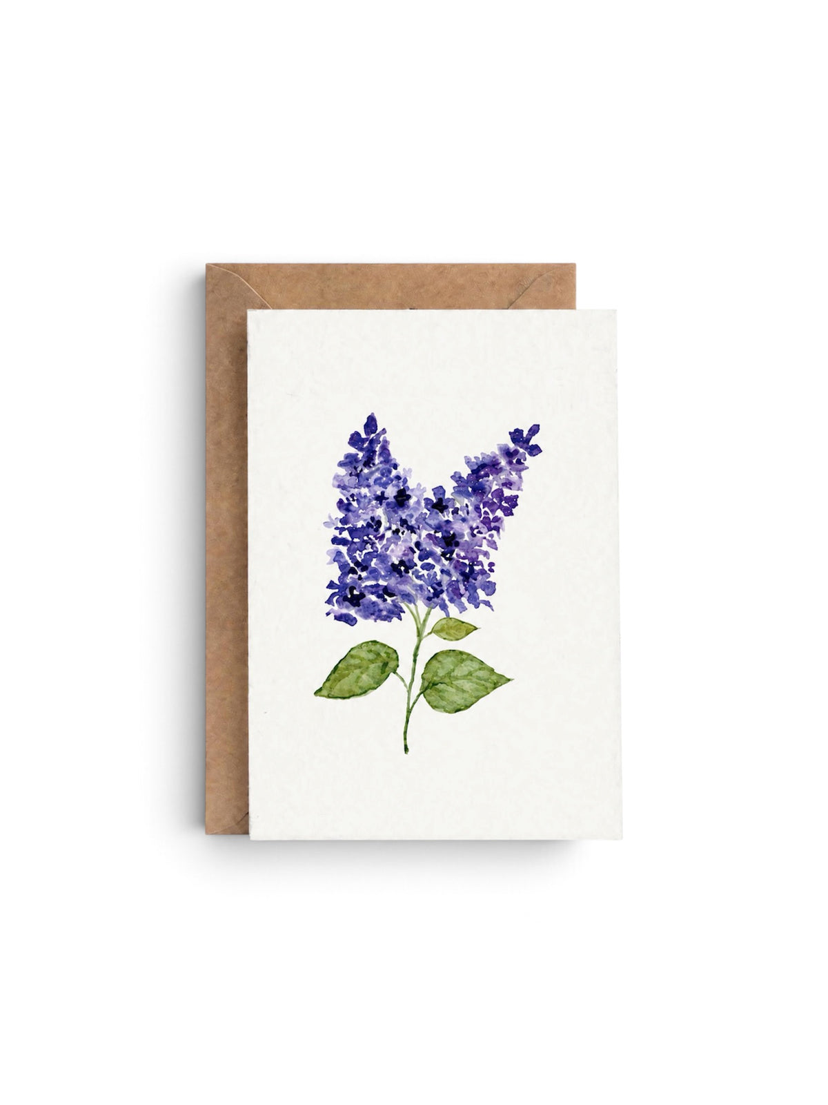 Plantable Seed Card Flower Lilac