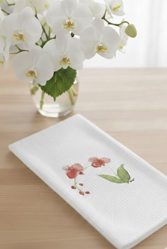 Orchid Kitchen Towel