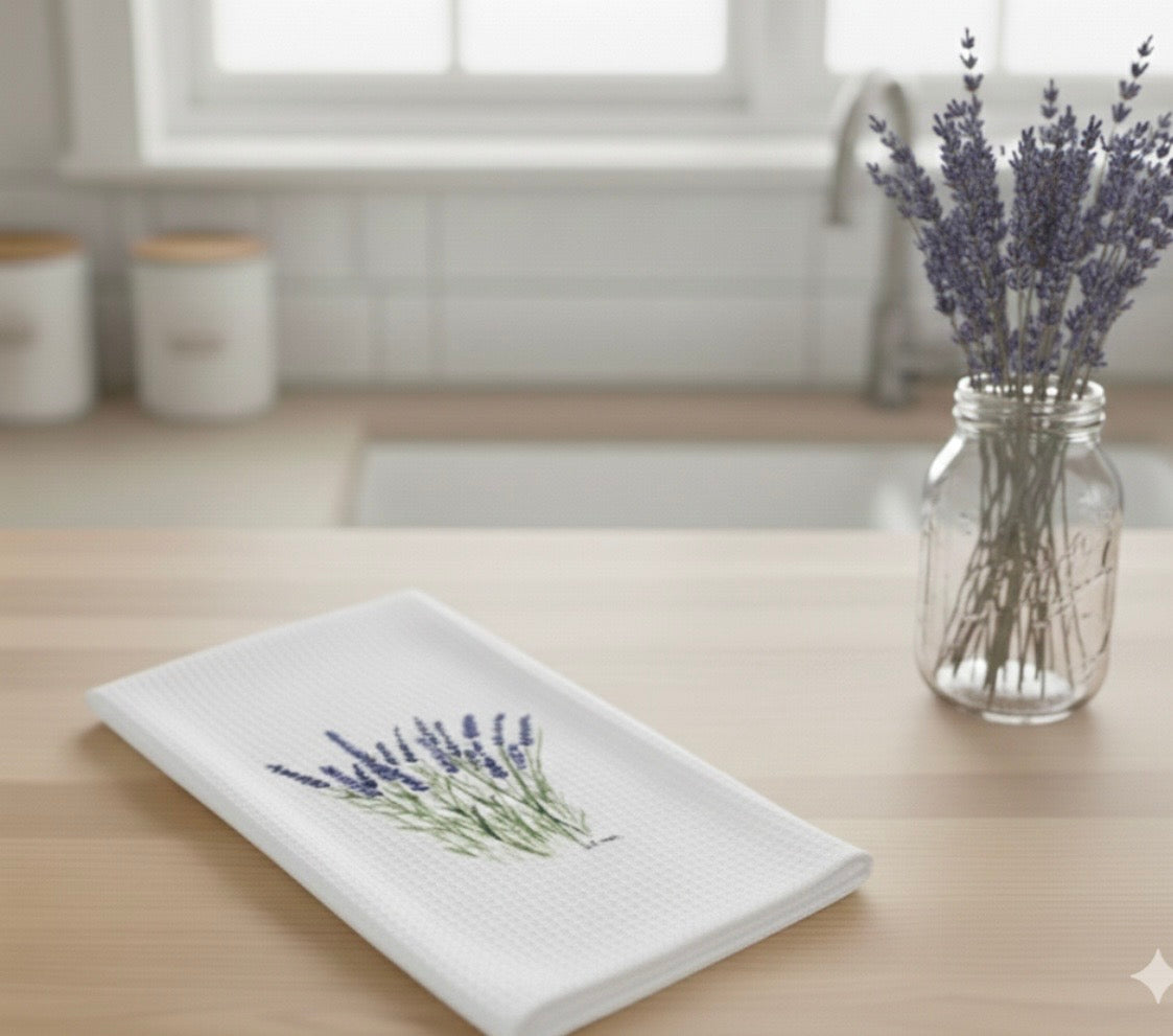 Lavender Kitchen Towel