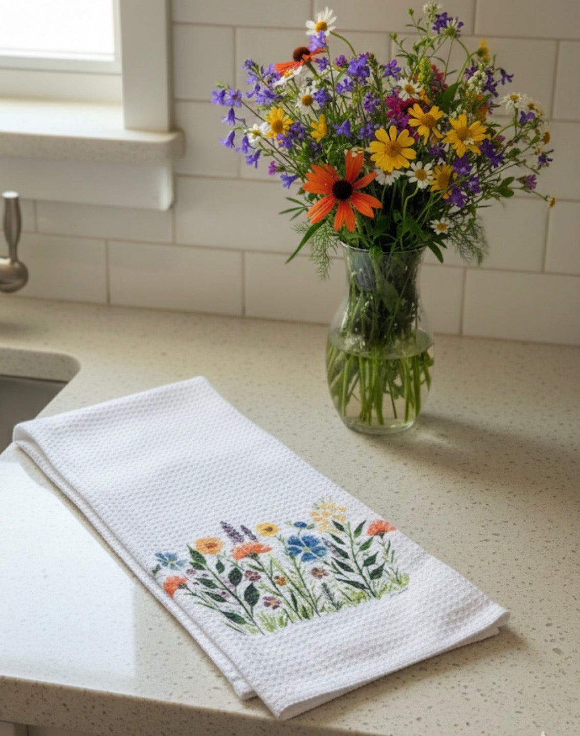 Wildflowers Kitchen Towel