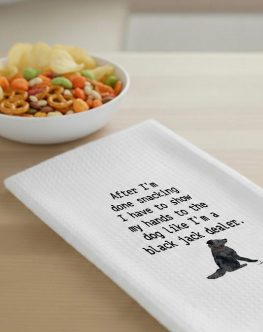 Microfiber Kitchen Towel Watercolor Art Snacking