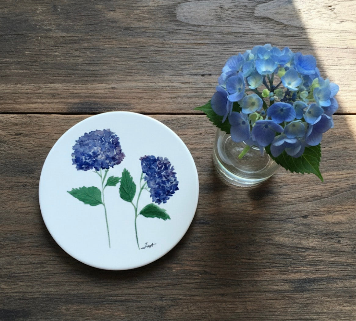 Hydrangea Coasters