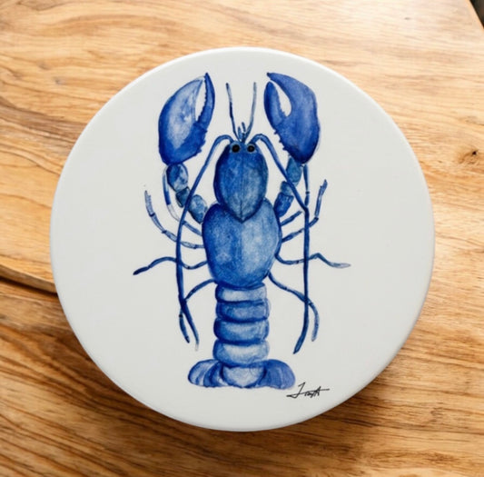 Blue Lobster Coaster