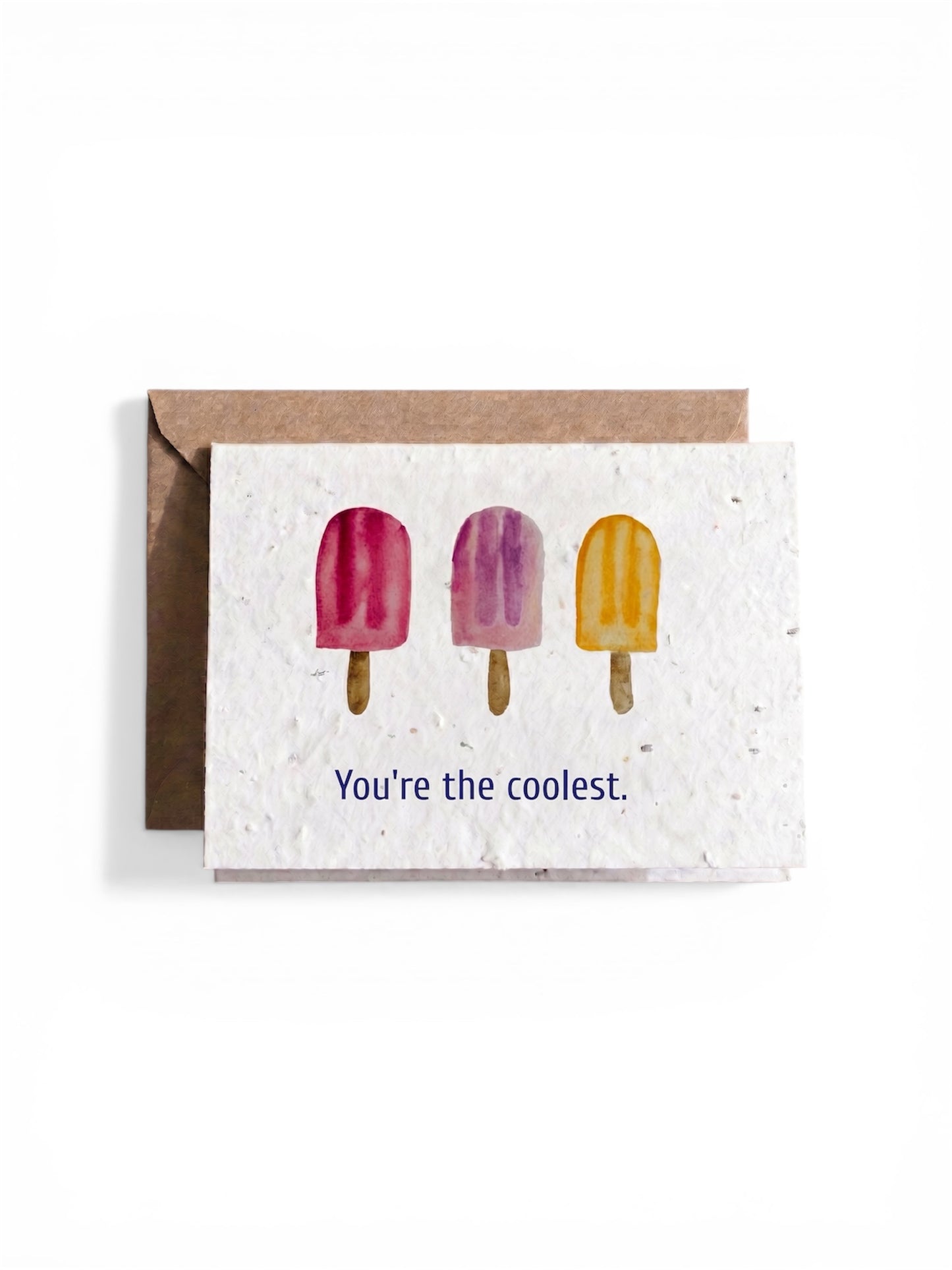 Plantable Seed Card Birthday Popsicle Coolest HB